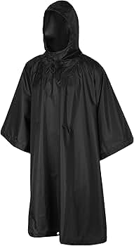 Amazon.com: Helikon-Tex Poncho U.S. Model Black, Surplus